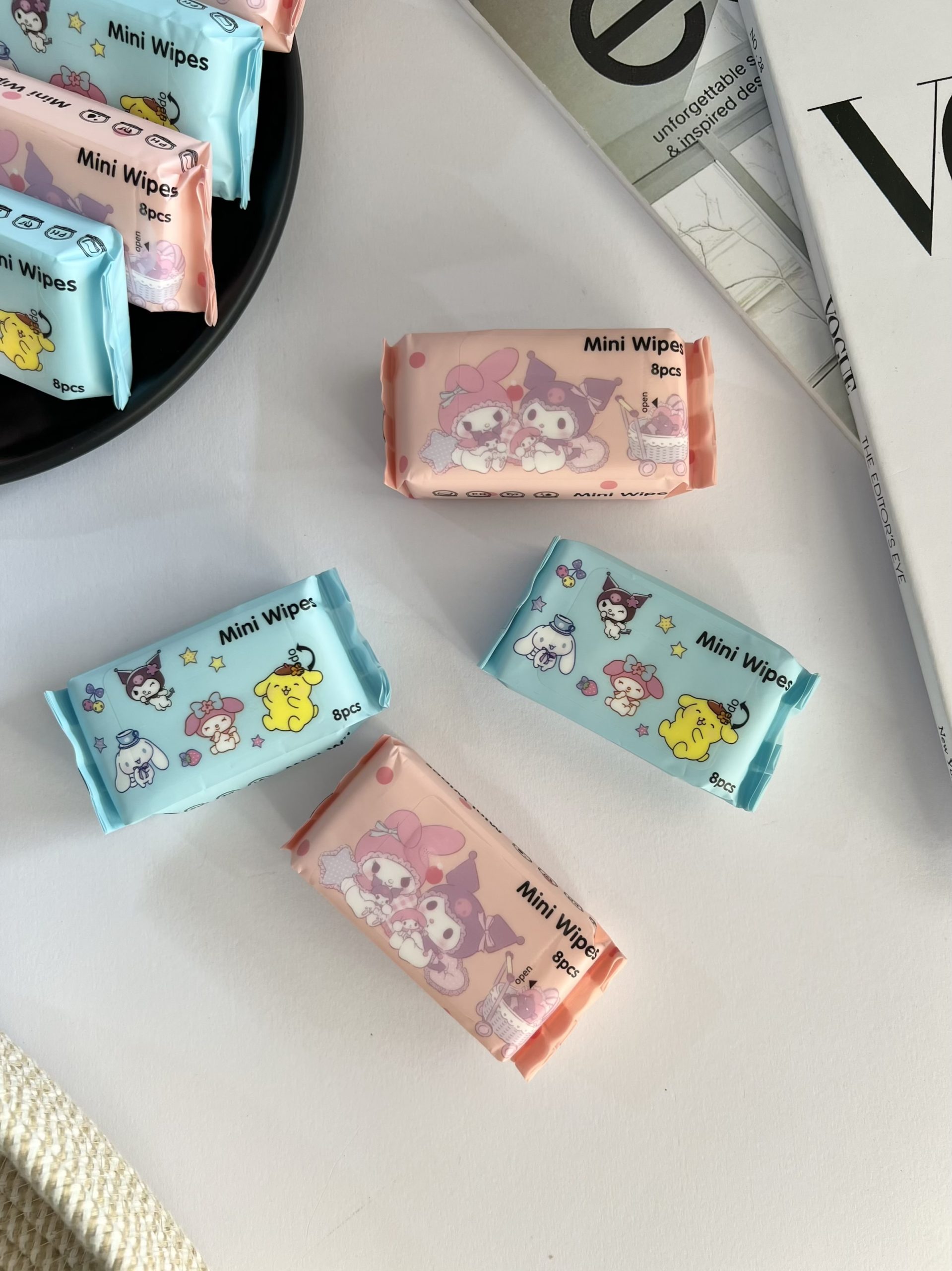 مینی دستمال مرطوب