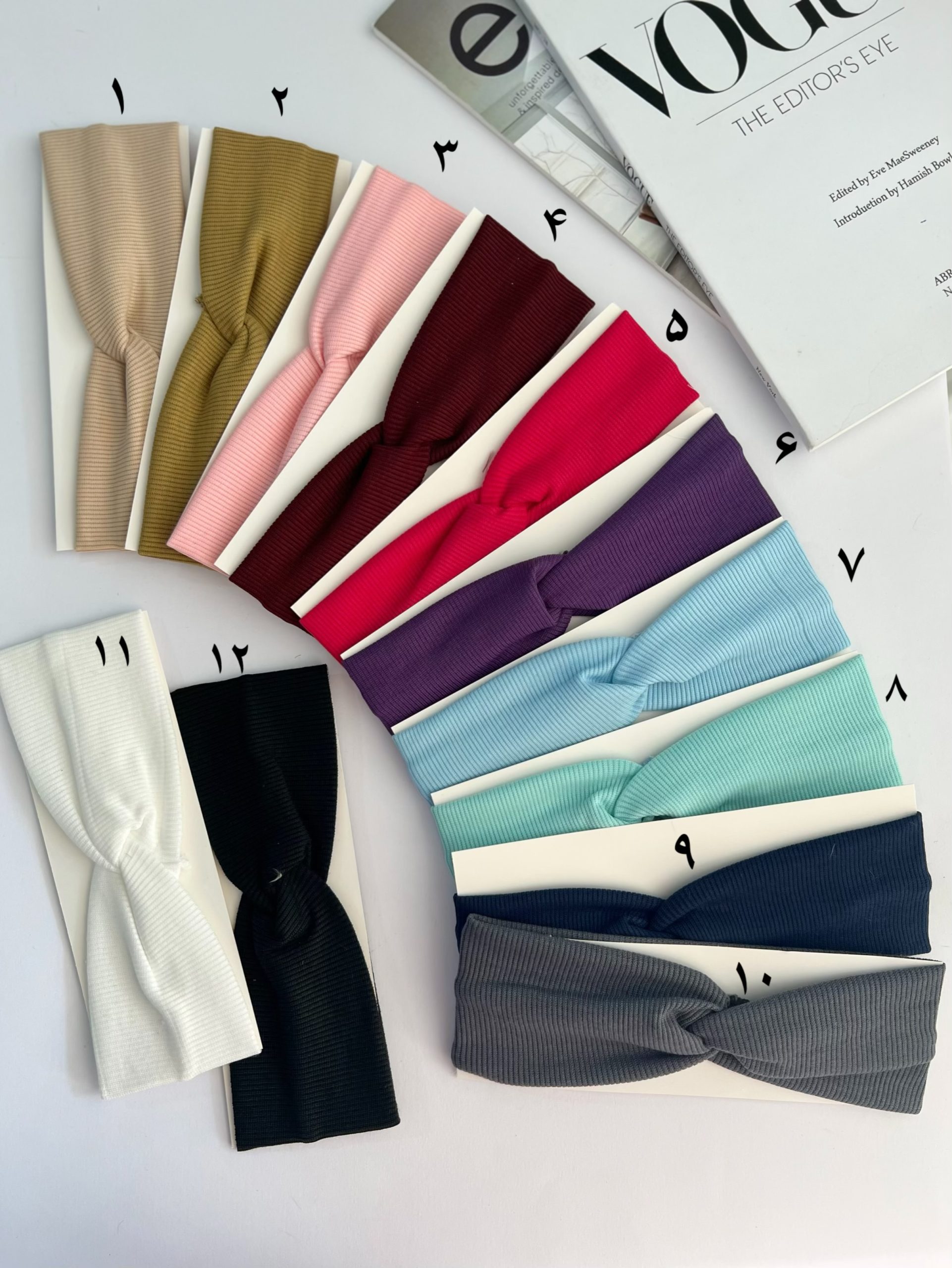 هدبند گرهی کبریتی