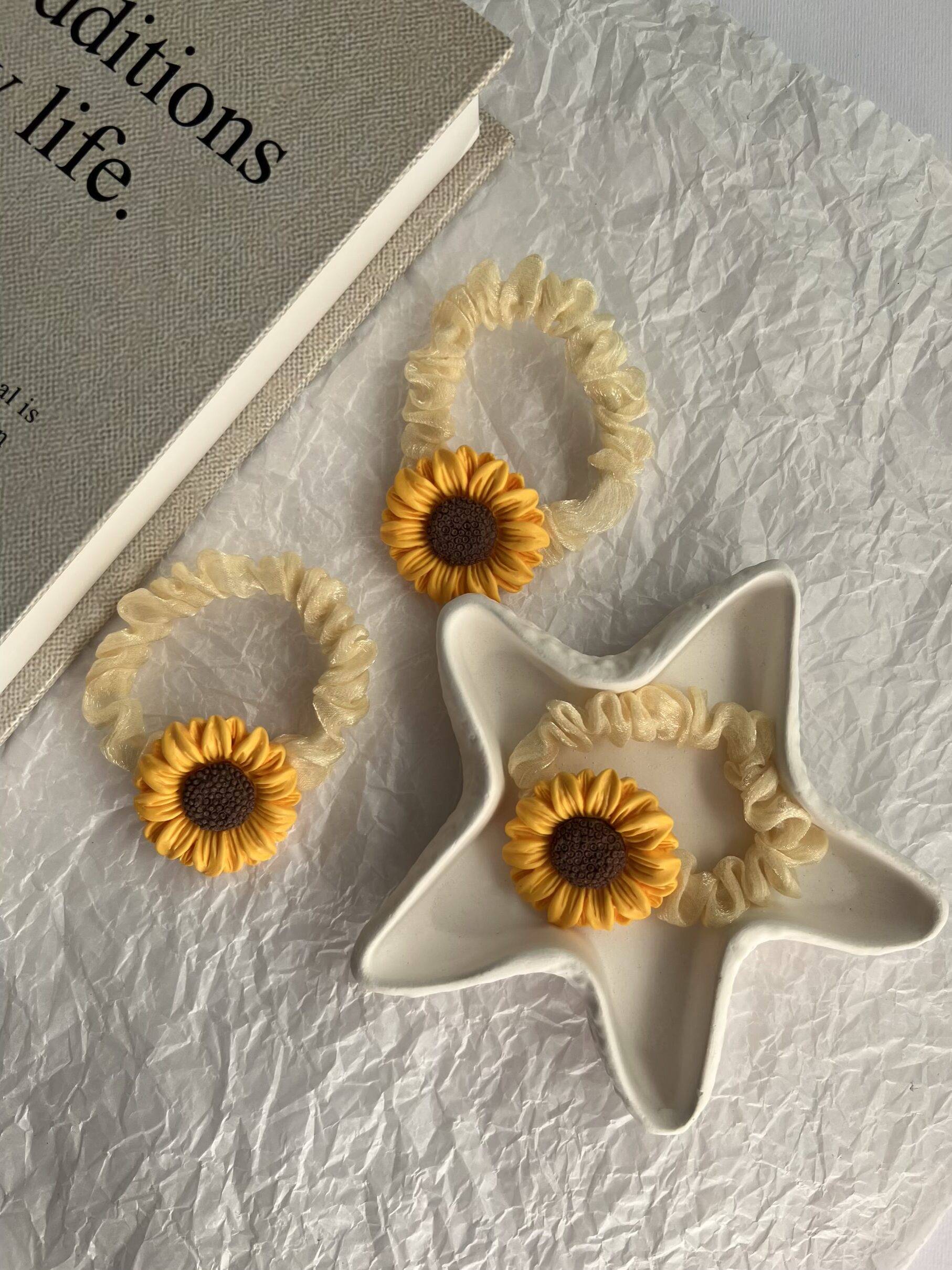 کشمو پارچه ای افتابگردون 🌻